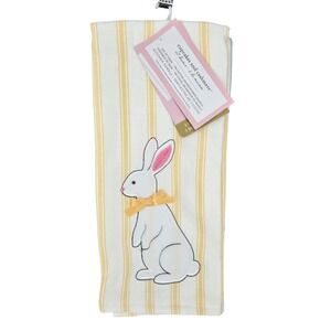 Cupcakes and Cashmere NEW Set of 3 Embroidered Animal Kitchen Towels Farmhouse